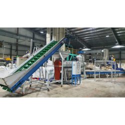 Dàn Máy lột nhãn chai PET 