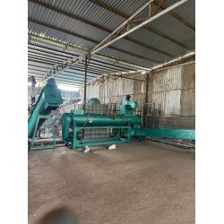 Dàn Máy lột nhãn chai PET 