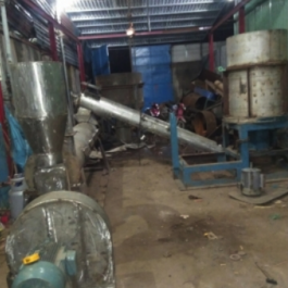 Máy xào ly tâm sấy hạt nhựa