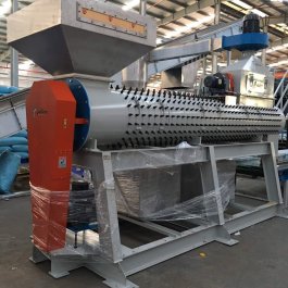 Dàn Máy lột nhãn chai PET 