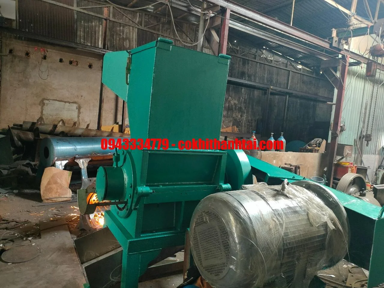 máy băm nhựa công nghiệp
