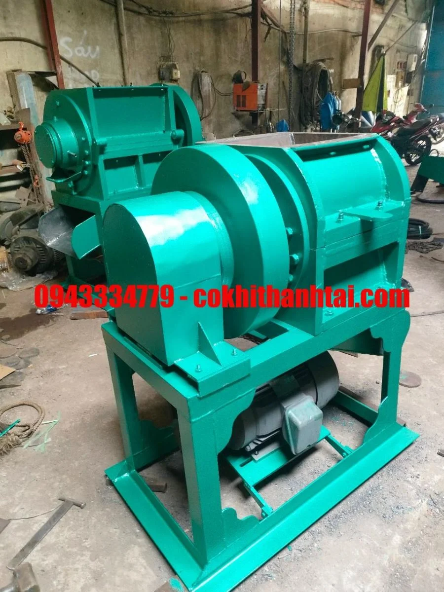 máy băm nhựa phế liệu
