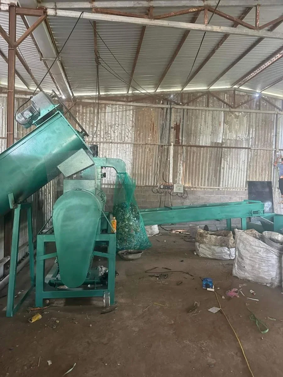 máy xử lý chai nhựa