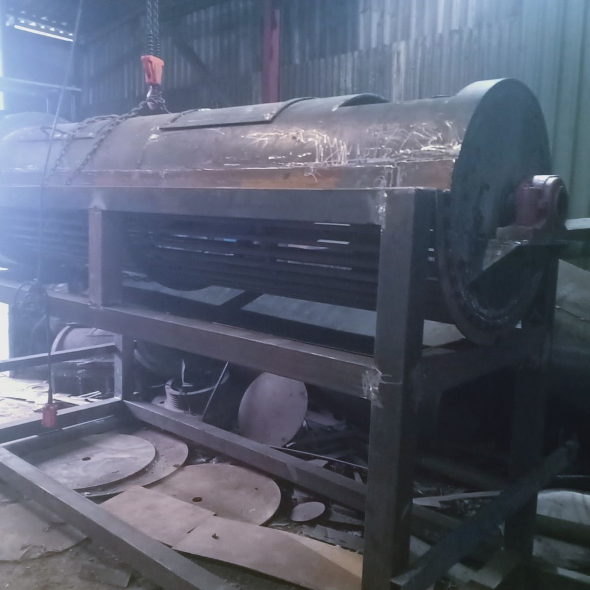 Cấu tạo máy rửa nilon