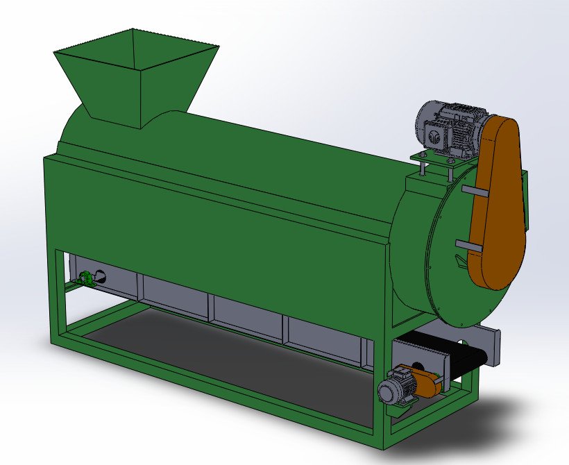 chế tạo máy xử lý rác