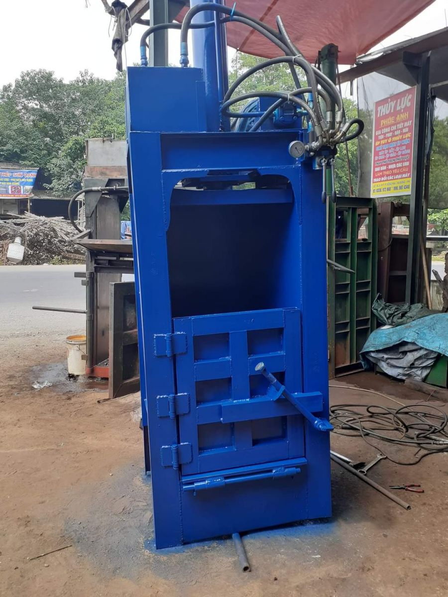 máy ép kiện phế liệu