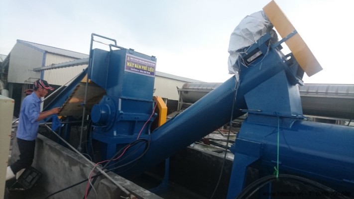 máy tẩy rửa bọc nilon