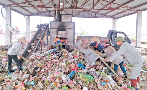 máy xử lý rác thải sinh hoạt