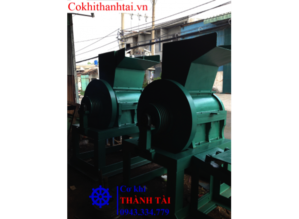 thiết kế máy bằm nhựa